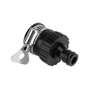 Essential Outdoor Gardening Connecteur d'<span class=keywords><strong>eau</strong></span> en plastique Adaptateur de robinet Connexion rapide pour tuyau d'arrosage - Product Image 1