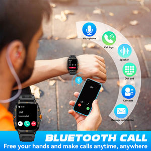 ساعة ذكية V71 مقاومة للماء 3ATM ساعة ذكية للرجال معدل ضغط الدم ومعدل ضربات القلب والنساء والأطفال ساعات ذكية - Product Image 4