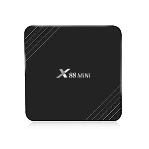 X88 Mini 4K Set-Top Box 32GB Amlogic Quad Core WiFi de Doble Banda BT Dispositivo de Transmisión Multimedia - Product Image 1
