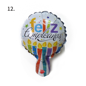 ใหม่<span class=keywords><strong>6</strong></span>นิ้วสเปนสุขสันต์วันเกิดรอบ<span class=keywords><strong>อลู</strong></span><span class=keywords><strong>มิ</strong></span><span class=keywords><strong>เนียม</strong></span>บอลลูนรูปแบบ<span class=keywords><strong>ฉาก</strong></span>ปีใหม่รูปหัวใจฮีเลียมบอลลูนขายส่ง - Product Image 5