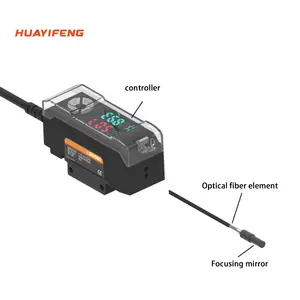Huayifengインテリジェントデジタルカラーセンサーマークの色、正確な識別と安定した検出工場出荷時の価格