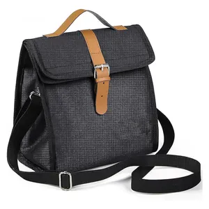 Lunch Bag für Work School Picknick Erweiterbare und multifunktion ale Aufbewahrung tasche für Lebensmittel 9L Rolltop Cool Bag