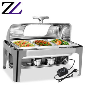 Chafing ที่ใส่อาหารทำความร้อนไฟฟ้า,อุปกรณ์เสริมชิ้นส่วน Chafer ที่อุ่นอาหารบุฟเฟ่ต์บริการจัดเลี้ยงหม้ออุ่นอาหาร Sterno เมทานอลเจล Chafing <span class=keywords><strong>Fuel</strong></span> - Product Image 6