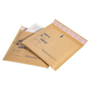 Bán buôn tùy chỉnh giấy kraft bong bóng đệm phong bì cho quần áo compostable vận chuyển bong bóng bưu phẩm cho quần áo đóng gói - Product Image 2