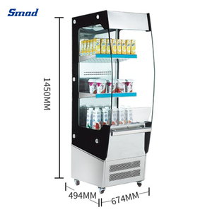Réfrigérateur Vitrine Commercial Smad 220L pour Boissons Dos-220WBR - Product Image 2