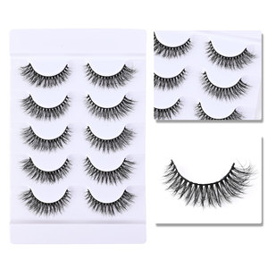 En gros : <span class=keywords><strong>Cils</strong></span> en bouquets préfabriqués noir mat, <span class=keywords><strong>Cils</strong></span> en bande complète, Boîte personnalisée avec logo, <span class=keywords><strong>Cils</strong></span> en grappe effet œil de chat, Plateaux de colle, Soins des <span class=keywords><strong>cils</strong></span> - Product Image 2