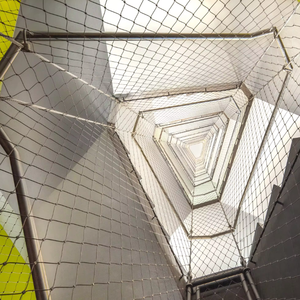 304不锈钢钢丝绳护栏网围栏网格和大门室外专用网，用于楼梯栏杆安全 - Product Image 2