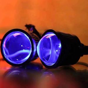 Projecteur de feux de route simples LED Offres Spéciales Evil Eyes Laser Gun antibrouillard pour Toyota Crown Hilux pour Ford <span class=keywords><strong>Fiesta</strong></span> Ka 2.5 pouces 6000K - Product Image 6