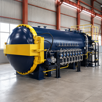 Autoclave Compuesto con Certificación CE ISO para Fabricación de Piezas de Drones, Rango de 0.8-5.0MPa y Sistema de Control PLC