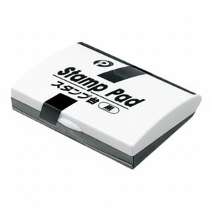 Cuscinetto nero dell'inchiostro della tasca per la stampa & la timbratura - Product Image 1