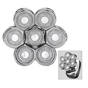 7D Replacement <b>Heads</b> Electric <b>Razor</b> Blades Stainless Steel Rotary Blades for Rechargeable Bald Men <b>Head</b> Shaver Blade - Product Image 1