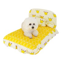 Lit de luxe amovible et lavable de bonne qualité pour chat et petit chien, lit de nid pour animaux de compagnie, offre spéciale