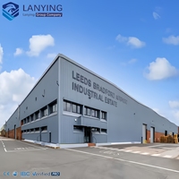 Almacén de Estructura de Acero Prefabricado con Panel Sándwich Aislado de Instalación Rápida para Taller Industrial y Almacenamiento Logístico