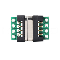 Conector Magnético HYTEPRO M417P de 4 Pines Positivos, Macho y Hembra, para PCB, para Dispositivos Industriales, Médicos y Portátiles IoT