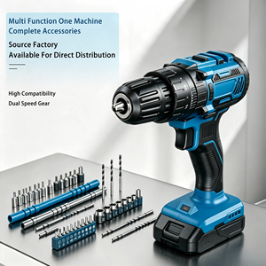 2000r/min Cordless Electric Drill 28-122PCS Electric Impact Drill <b>Set</b> 2.0A.h 21V Brushless Lithium Motor 13mm Chuck Capacity ODM - Product Image 3