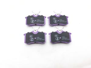 D340ด้านหลังสำหรับ Audi <span class=keywords><strong>MG</strong></span> VW ผ้าเบรคโลหะไม่มีเสียงรบกวนต่ำอะไหล่โรงงานผลิต - Product Image 4