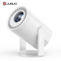 Dernier projecteur intelligent Android, prend en charge la 8K, mini projecteur portable, jeux, cinéma maison, LED 1280*720P, remplacement Hy300 +