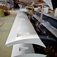 Panel Fairing Eksterior Kereta Api FRP Kustom dan Penutup Aerodinamis
