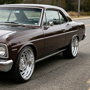 Jantes en aluminium forgé chromées de 15 à 18 pouces, à déport profond, 5x100, 5x114.3, Chevrolet C10, Nova, Chevelle <span class=keywords><strong>EMOTION</strong></span> CR2P - Product Image 5