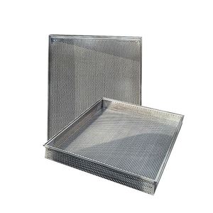 Bandeja de Acero Inoxidable Perforada Personalizada para Freidora de Aire, Horno y Tostadora, Accesorios de Repuesto Compatibles con <span class=keywords><strong>Ninja</strong></span> y <span class=keywords><strong>Cosori</strong></span> - Product Image 5