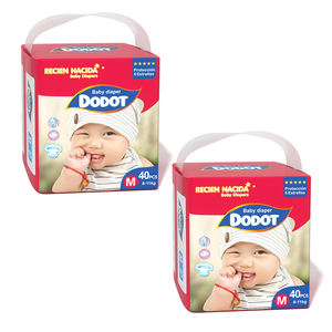 Pañales Desechables para Bebé Niña <span class=keywords><strong>DODOT</strong></span> OEM, Súper Suaves, de Algodón, Anti-Fugas, Envío Gratis, Venta al por Mayor en Canadá - Product Image 2