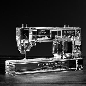 <span class=keywords><strong>Machine</strong></span> à coudre pour artisanat de modèle en verre de cristal