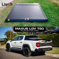 Couverture de benne électrique rétractable en aluminium, volet roulant télécommandé, résistant aux intempéries, antivol pour MAXUS T60