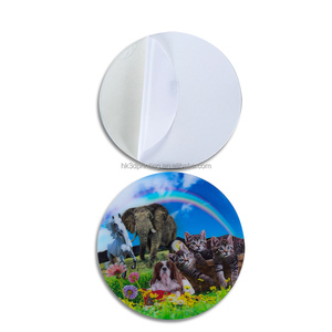 Pegatinas Animadas 3D Lenticulares Personalizadas de PET con Diseño de Coche y Anime - Product Image 2