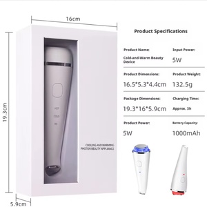 Dispositivo Eléctrico Portátil USB de Calentamiento y Enfriamiento para Rejuvenecimiento de la Piel, con Fotones Vibratorios, para el Cuidado de los Ojos, Masaje Facial Frío y Caliente - Product Image 2