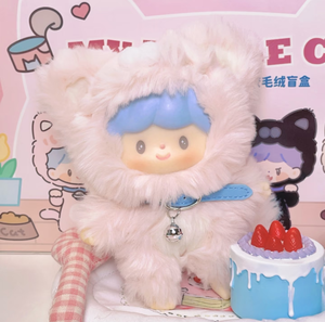 2025 nueva tendencia 100% genuino 6 unids/caja Zzoton My Little Cat serie cajas ciegas vinilo muñecos de peluche lindo colgante Hanying llavero - Product Image 5