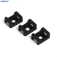 Supports de fixation pour serre-câbles en nylon autocollants série HC – Base de fixation adhésive pour câbles électriques