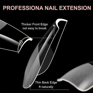 JIEYU Superlieur Factory 300Pcs <span class=keywords><strong>Faux</strong></span> <span class=keywords><strong>ongles</strong></span> courts à couverture complète, semi-mat, bon marché, autocollants, pour technicien en <span class=keywords><strong>ongles</strong></span> - Product Image 3