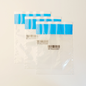 Sac <span class=keywords><strong>de</strong></span> sécurité transparent en polybulle inviolable pour l'envoi postal avec impression personnalisée et code-barres - Product Image 1