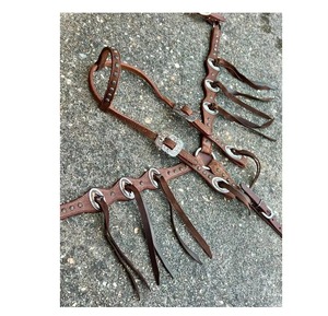 Elegante Conjunto de Equipo de Equitación Occidental, Construcción de Cuero Premium, Ideal para Jinetes y Entrenadores Profesionales de la India - Product Image 4