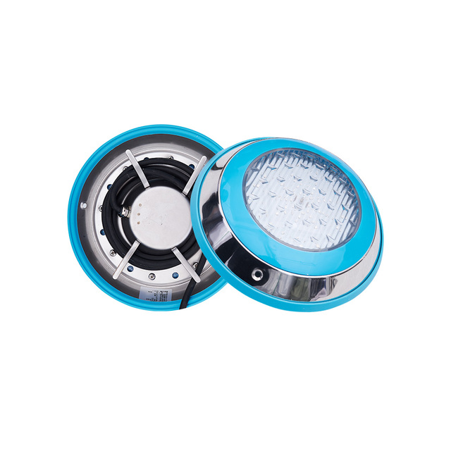 OEM IP68 RGB LED Underwater Pool Light AISI 304 Stainless Steel AC 12V Waterproof SPA Lamp Wholesale