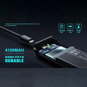 Walkie Talkie SenHaiX 4G POC con Alcance de 50M, Luz Intermitente Roja y Azul para Patrullaje, Construcción y Uso en Exteriores - Product Image 2