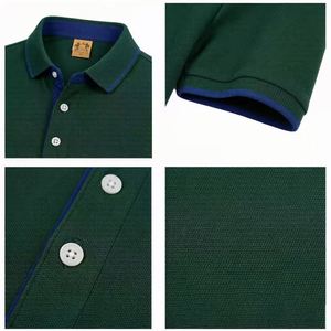 Chemises polo d'affaires à manches courtes personnalisées en spandex/polyester respirant anti-rides multicolores, t-shirts avec logo personnalisé - Vêtements de travail - Product Image 4