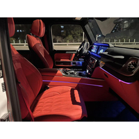 Kit de housses de siège en cuir Napa personnalisé de luxe, complet et partiel, pour mise à niveau de l'intérieur de la Mercedes Classe G, G63 G Wagon W463 W464