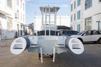 Bateau pneumatique semi-rigide (RHIB) de 6,8 m (22,3 pi) Achilles Hypalon pour 12 personnes avec console à toit rigide, luxe pour la pêche, fabriqué en Chine, faible MOQ