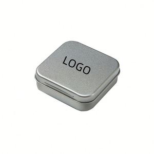 Custom Logo 72*72*22 Mm Small Square Tin <b>Box</b> Metal <b>Box</b> Packing <b>Box</b> for Candy Jewelry - Product Image 2
