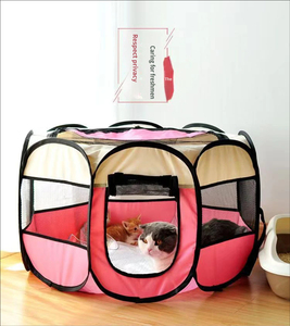 Petop Corral Plegable Portátil <span class=keywords><strong>para</strong></span> <span class=keywords><strong>Perros</strong></span> y Gatos con Techo Panorámico, Malla Transpirable, <span class=keywords><strong>para</strong></span> Animales Pequeños, Uso en Verano, Mascotas - Product Image 4