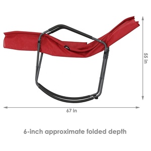 China sillón reclinable salón silla mecedora rojo Chaise Lounge moderno para la <span class=keywords><strong>piscina</strong></span> de jardín del Patio de la casa, etc - Product Image 4