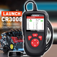 LAUNCH X431 CR3008 PLUS Herramienta de Diagnóstico OBD2 Completa, Escáner Automotriz OBDII, Comprobador de Motor y Batería, Actualización Gratuita, Paquete KW850