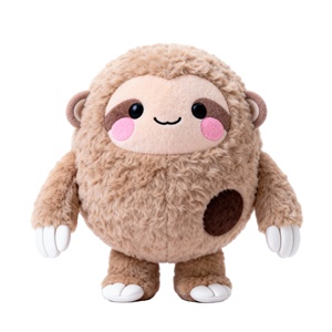 หมอนตุ๊กตาสลอธทรงกลมแบบกำห<span class=keywords><strong>น</strong></span>ดเองสำหรับเด็ก - ของเล่<span class=keywords><strong>น</strong></span>สลอธสำหรับ<span class=keywords><strong>น</strong></span>อนหลับที่ออกแบบตามรูปภาพ - Product Image 5