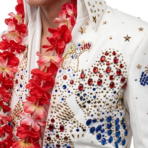 Figura de Cera de <span class=keywords><strong>Elvis</strong></span> <span class=keywords><strong>Presley</strong></span> Hecha a Mano, Realista, de Tamaño Real, para Museo de Cera - Product Image 5