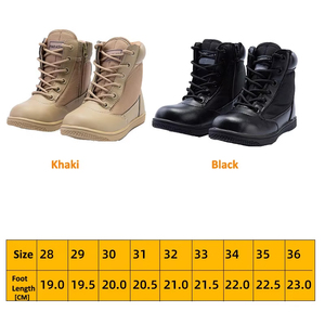Kids Tactical <strong>Boots</strong> <strong>Cheap</strong> Desert Children Hiking School Camping Training Child <strong>Boot</strong> Non-slip Wear Proof Breathable Outdoor Shoes - Product Image 2
