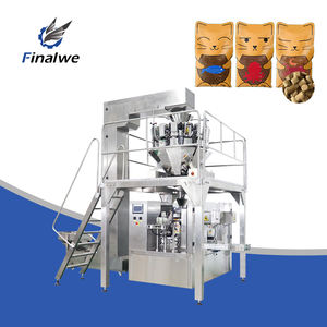 Finalwe Pochette à fermeture éclair automatique Bonbons gommeux Comptage Machine d'emballage rotative - Product Image 1