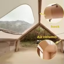 Tienda de Campaña Inflable Impermeable de 8 m², Fabricada con Oxford 600D, Ligera y Portátil para Uso en Exteriores - Product Image 4