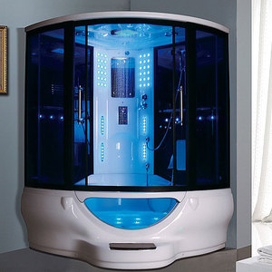 Sauna à vapeur moderne et bon marché avec <span class=keywords><strong>douche</strong></span> et <span class=keywords><strong>baignoire</strong></span> en verre avec massage - Product Image 1