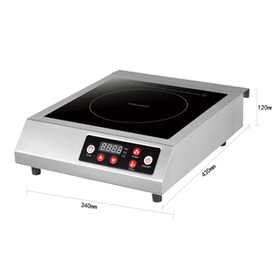 Cuisinières à induction commerciales 3500W à commande par bouton, Cuisinière à induction professionnelle - Product Image 2